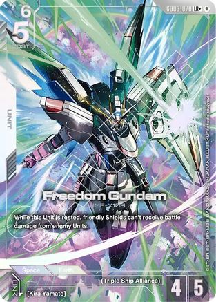 Freedom Gundam (GD03-070) (LR+) GD03-070/undefined - Steel Requiem Holofoil