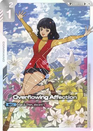 Overflowing Affection (SP) (U+) GD01-118/undefined - Steel Requiem Holofoil