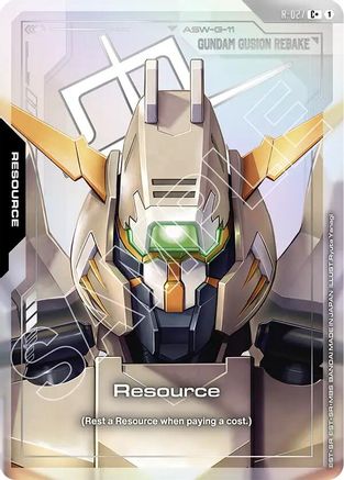 Resource (R-027) (C+) R-027/undefined - Steel Requiem Holofoil