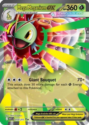 Mega Meganium ex - 010/217 10 - ME Ascended Heroes Holofoil