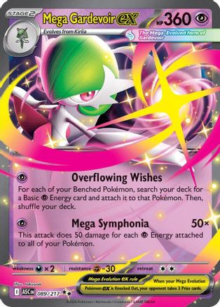 Mega Gardevoir ex 89 - ME Ascended Heroes Holofoil