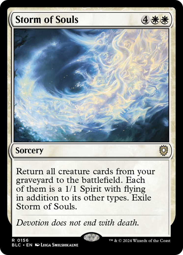 Storm of Souls (BLC-156) - Bloomburrow Commander
