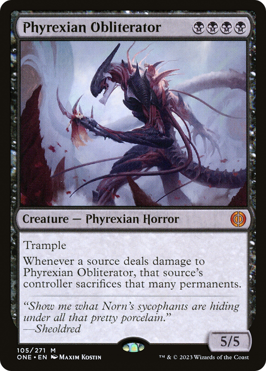 Phyrexian Obliterator ONE Base  105