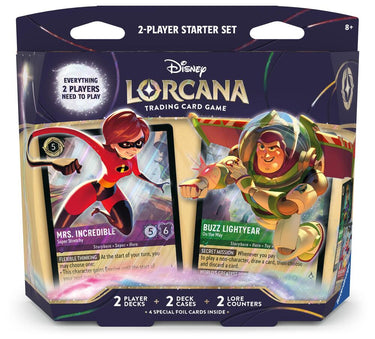 Disney Lorcana: Two-Player Starter Set - Elastigirl & Buzz Lightyear
