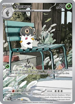 Spewpa - 089/088 89 - ME03 Perfect Order Holofoil