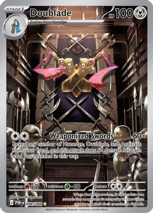 Doublade - 098/088 98 - ME03 Perfect Order Holofoil