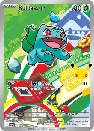 Bulbasaur - 037 37 - ME Mega Evolution Promo Holofoil