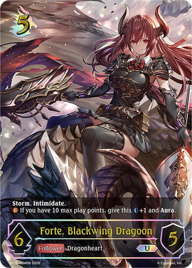 Forte, Blackwing Dragoon (U) - BP16: New World Genesis (BP16)
