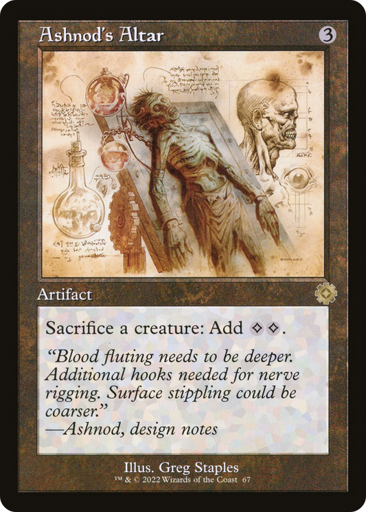 Ashnod's Altar (BRR-067) - The Brothers' War Retro Artifacts Foil