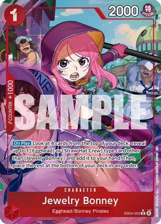 Jewelry Bonney (EB04-002) (Alternate Art) (EB04-002) - Adventure on Kami's Island Foil