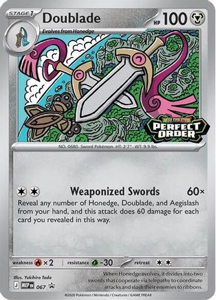 Doublade - 067 67 - ME Mega Evolution Promo