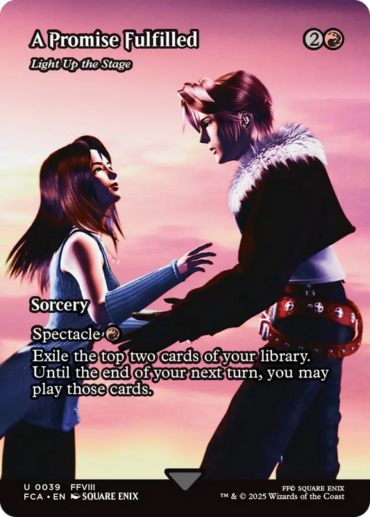 Light Up the Stage (FCA-039) - FINAL FANTASY: Through the Ages / A Promise Fulfilled (Borderless)