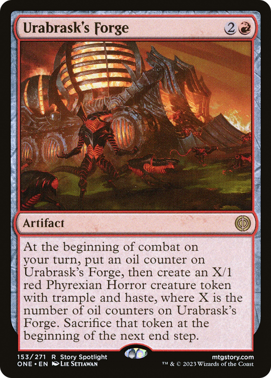 Urabrask's Forge (ONE-153) - Phyrexia: All Will Be One Foil