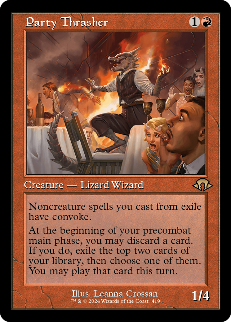 Party Thrasher (MH3-419) - Modern Horizons 3 Foil