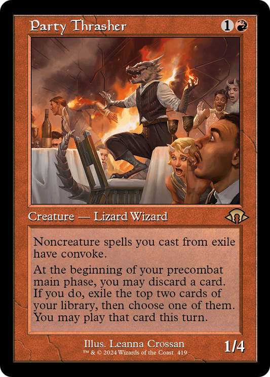Party Thrasher (MH3-419) - Modern Horizons 3 Foil