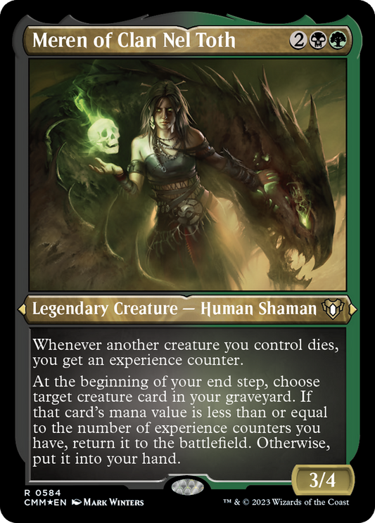Meren of Clan Nel Toth (CMM-584) - Commander Masters Etched Foil