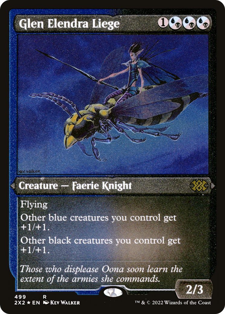 Glen Elendra Liege (2X2-499) - Double Masters 2022 Foil