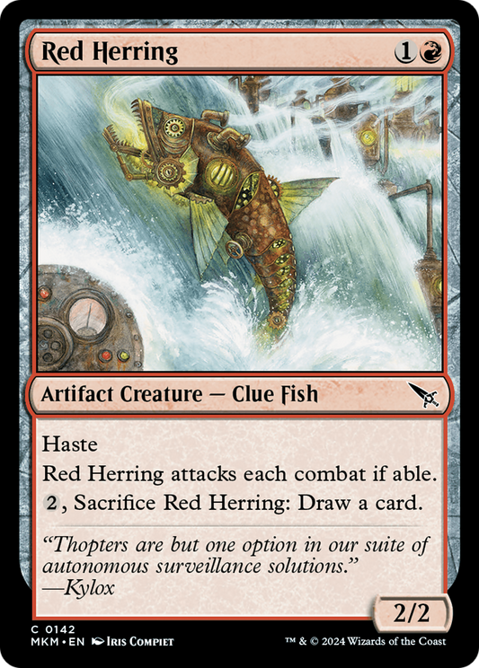 Red Herring Foil