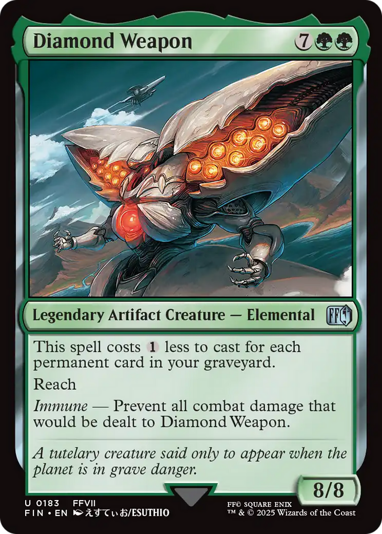 Diamond Weapon (FIN-183) - FINAL FANTASY Foil