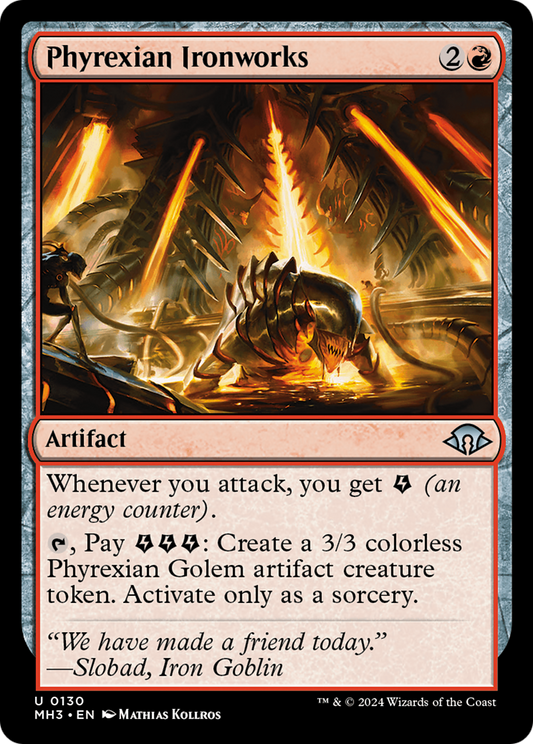 Phyrexian Ironworks (MH3-130) - Modern Horizons 3