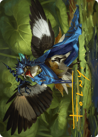 Mockingbird // Mockingbird (ABLB-009) - Bloomburrow Art Series (Borderless) Foil