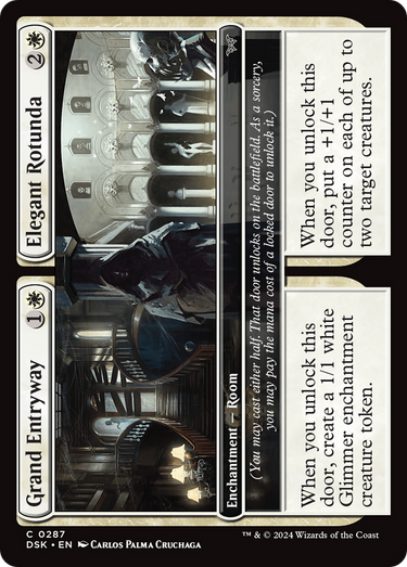 Grand Entryway // Elegant Rotunda (0287) (DSK-287) - Duskmourn: House of Horror Foil
