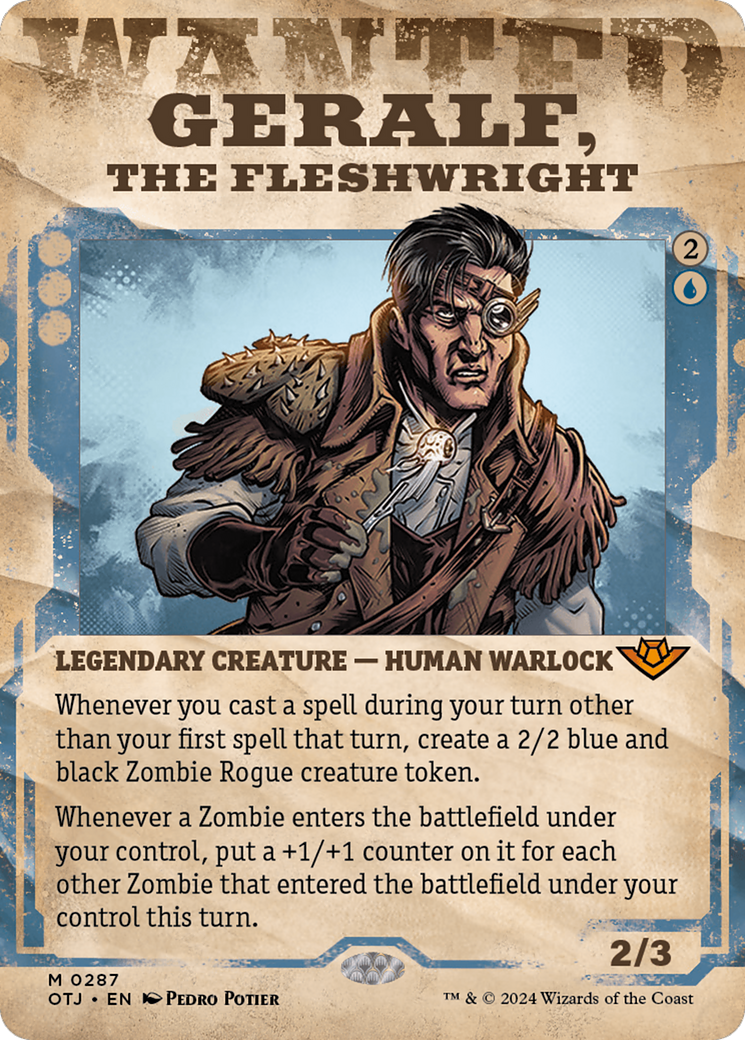Geralf, The Fleshwright
