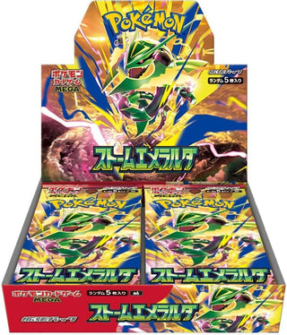Pokemon Japanese - Storm Emeralda Booster Box [m6]