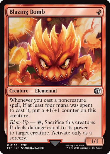 Blazing Bomb (FIN-130) - FINAL FANTASY