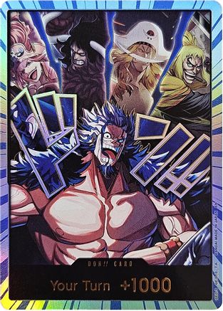 DON!! Card (Alternate Art) (Rocks) (Special Foil) - The World's Strongest Warriors Foil