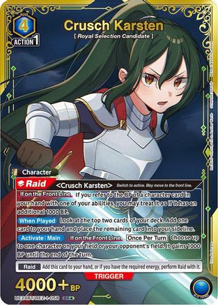 Crusch Karsten (058) (SR*) (UE24BT/REZ-1-058) - UE24BT ReZERO Starting Life in Another World Foil