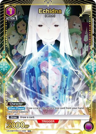 Echidna (092) (U*) (UE24BT/REZ-1-092) - UE24BT ReZERO Starting Life in Another World Foil