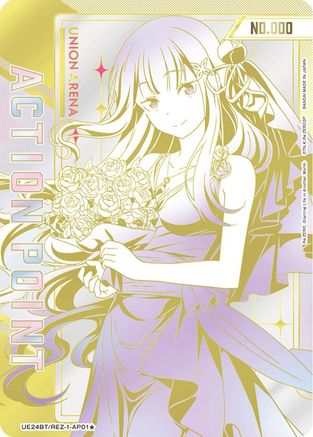 Action Point Card (AP01) (Serial Numbered) (UE24BT/REZ-1-AP01) - UE24BT ReZERO Starting Life in Another World Foil