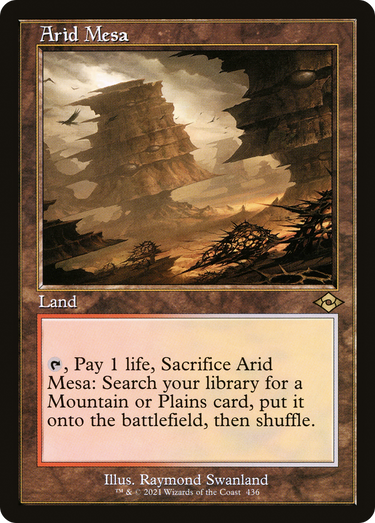 Arid Mesa (Retro Frame) (MH2-436) - Modern Horizons 2 Foil