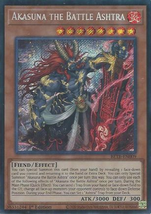Akasuna the Battle Ashtra (BETB-EN009) - Beyond the Brave 1st Edition