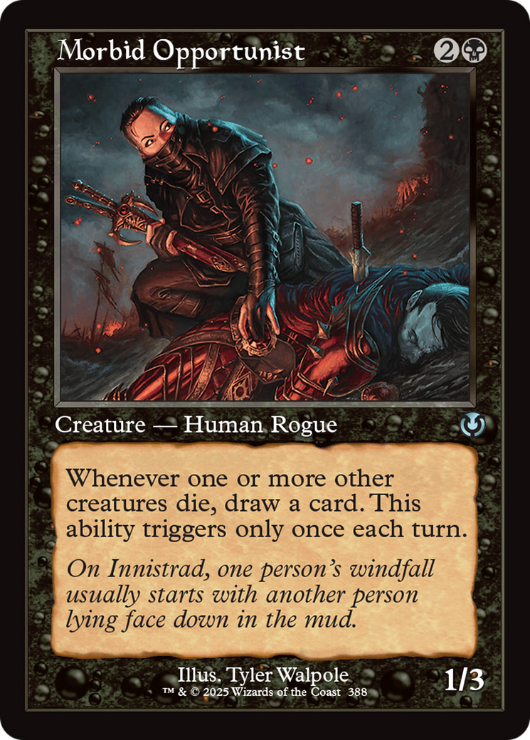 Morbid Opportunist (Retro Frame) (-388) - Innistrad Remastered Foil