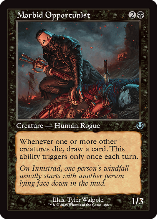 Morbid Opportunist (Retro Frame) (-388) - Innistrad Remastered