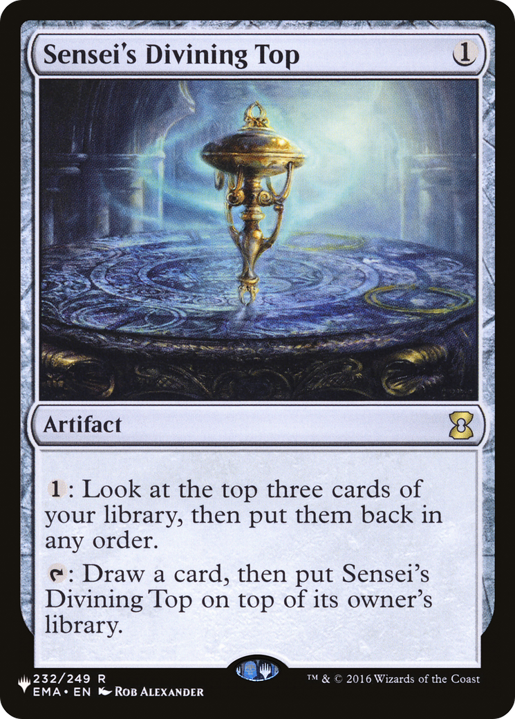 Sensei's Divining Top (LIST-EMA-232) - The List