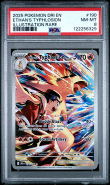 Ethan's Typhlosion 190/182 PSA 8