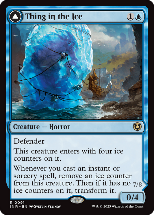 Thing in the Ice (-091) - Innistrad Remastered Foil