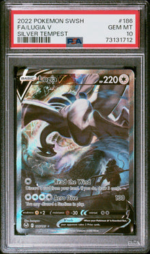 Lugia V Alt Art #186 PSA 10