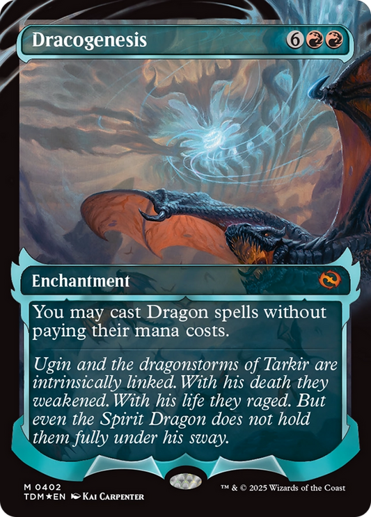 Dracogenesis (0402) (Showcase) (TDM-402) - Tarkir: Dragonstorm Foil