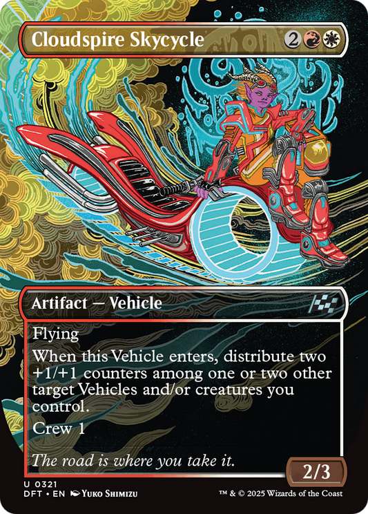 Cloudspire Skycycle (Borderless) (DFT-321) - Aetherdrift Foil