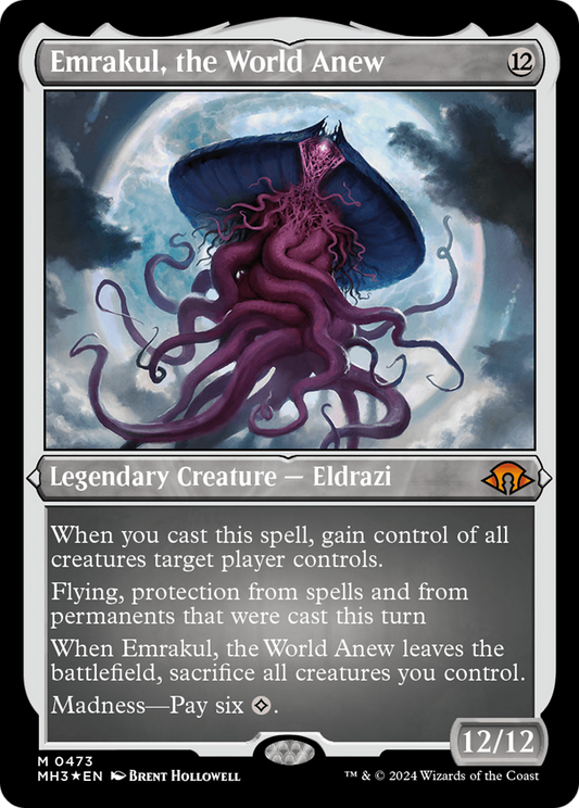 Emrakul, the World Anew (MH3-473) - Modern Horizons 3 Etched Foil