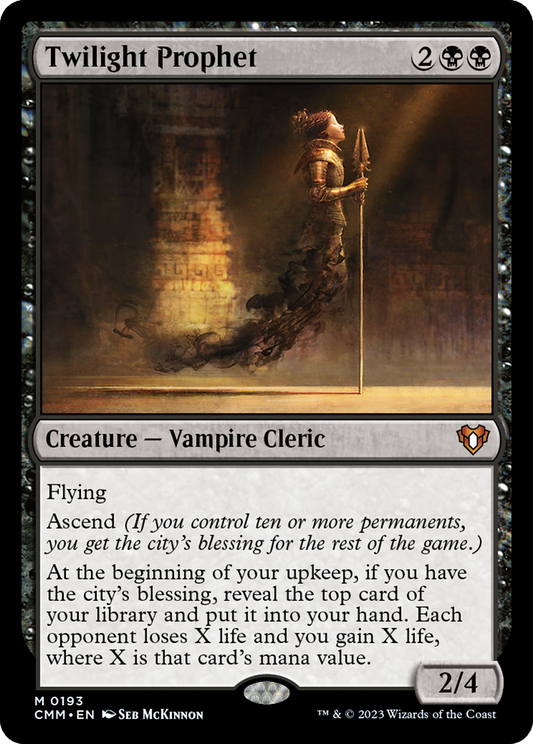 Twilight Prophet (CMM-193) - Commander Masters