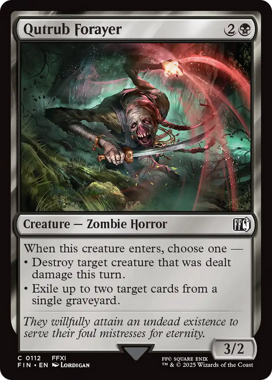 Qutrub Forayer (FIN-112) - FINAL FANTASY Foil