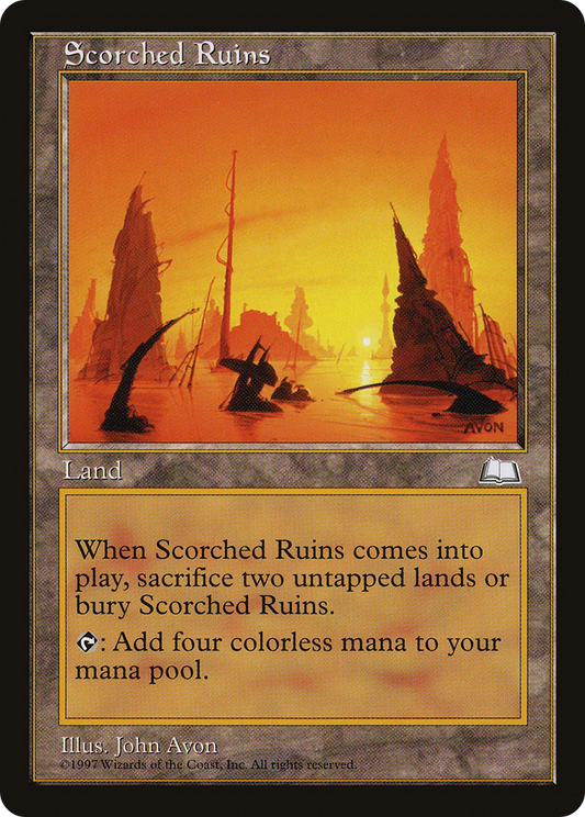 Scorched Ruins (WTH-) - Weatherlight