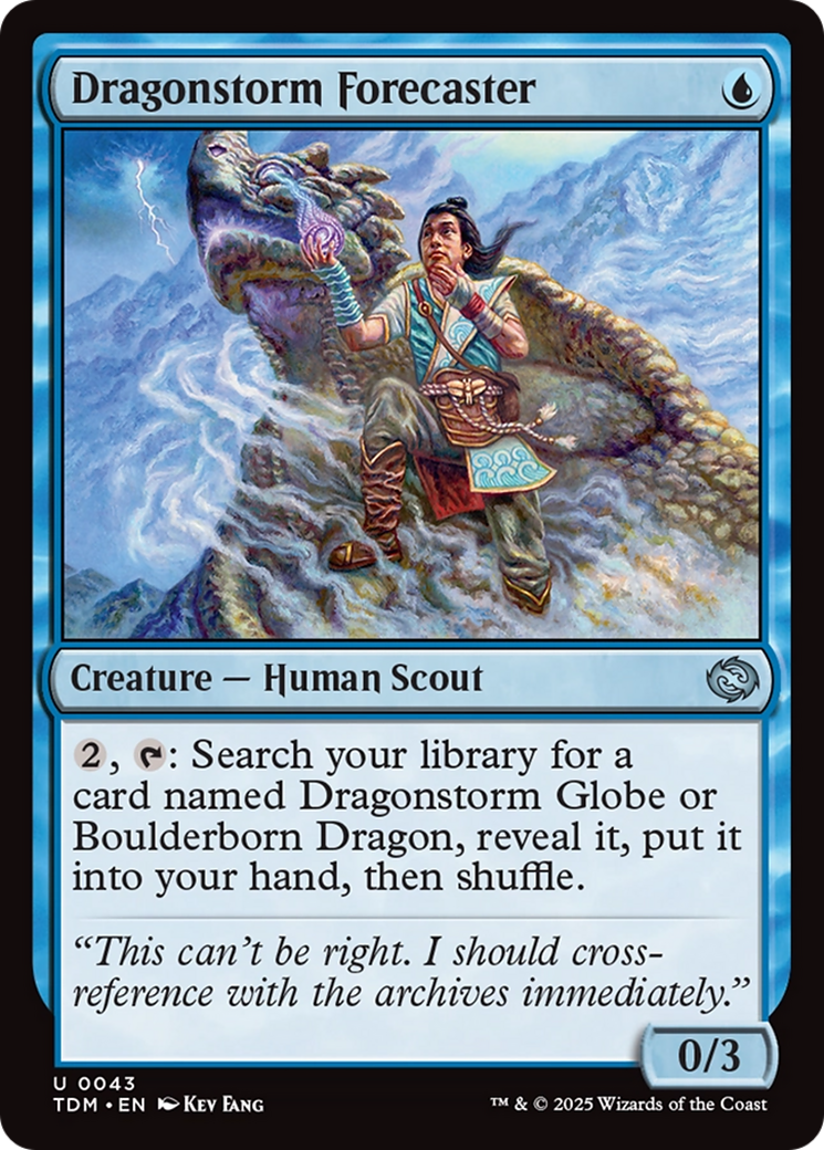Dragonstorm Forecaster (TDM-043) - Tarkir: Dragonstorm