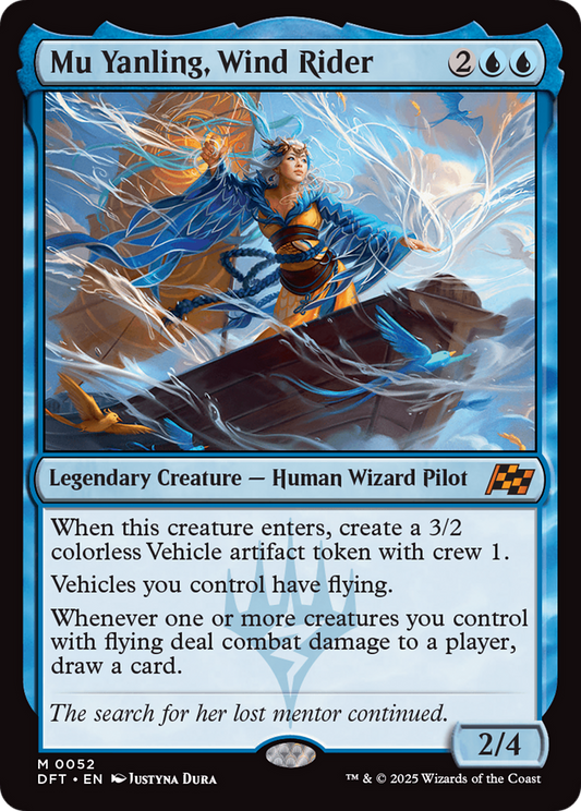 Mu Yanling, Wind Rider (DFT-052) - Aetherdrift Foil