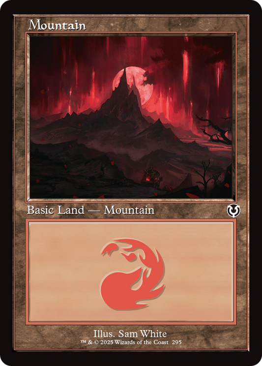Mountain (295) (Retro Frame) (-295) - Innistrad Remastered